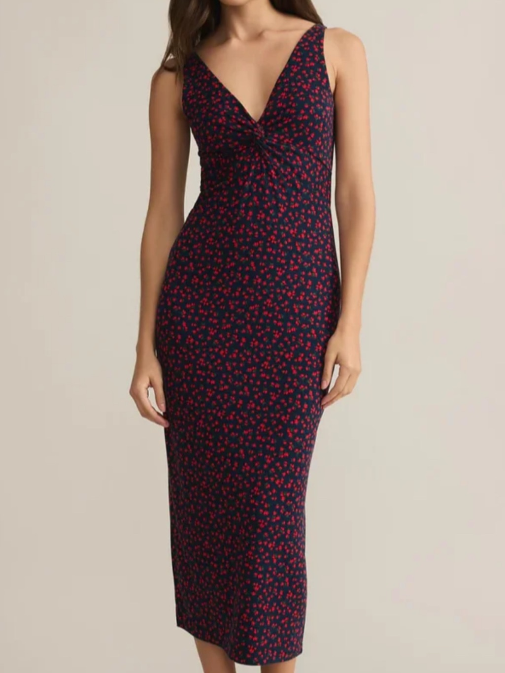 Z Supply Z Supply "Eleve La Rosa" Midi Dress